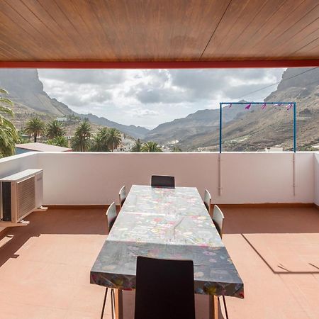 Lightbooking Gadi House Tasarte Terraza Y Barbacoa Exterior photo